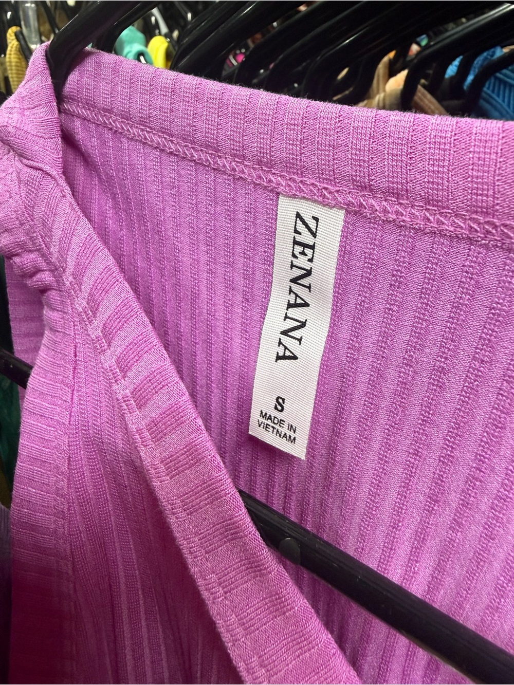 Zenana Ribbed Tank Top - Picture 3 of 5